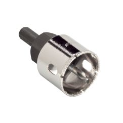 Scie trépan diamant avec foret spécial Ø mm: 27