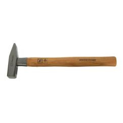 Marteau de serruriers avec manche Hickory Pois de la tête gr: 500, Long. de manche mm: 330