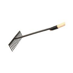 Râteau pour asphalte, béton ou gravier Largeur mm: 360, Hauteur mm: 90, dents:14