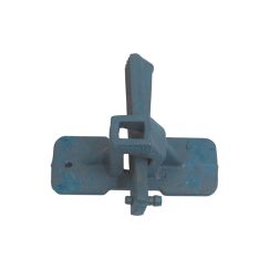 Verrou de serrage "ORG. TEMPO" pour Ø mm: 8-13 mm, Plaque de fond ca.: 50x120 mm