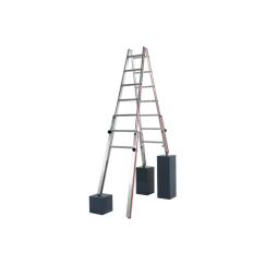Echelle double pour escaliers, SC 40 Échelons: 2x5, Long. env. m: 1.47