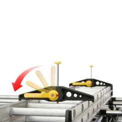 Leiterhalterset für Dachträger