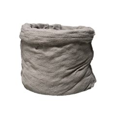 Pot pour plantes "Sacco" ivory Dimension extérieure Ø cm: 27, hauteur cm: 22