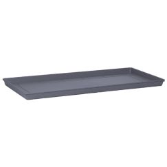 Soucoupes "Maxi" anthrazit Mesure extérieure cm: 74X34, Hauteur cm: 4.5