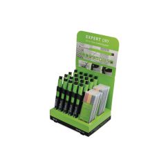 Display Dry All-In-One marquerur + set de mines de rechange: rouge, jaune, graphite