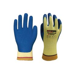 Gants "PowerGrab Katana" bleus protection coupures, grandeur: 8