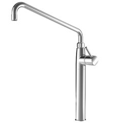 Mitigeur à levier|Bec orientable 360° KWC GASTRO chromeline 24.501.066.000
